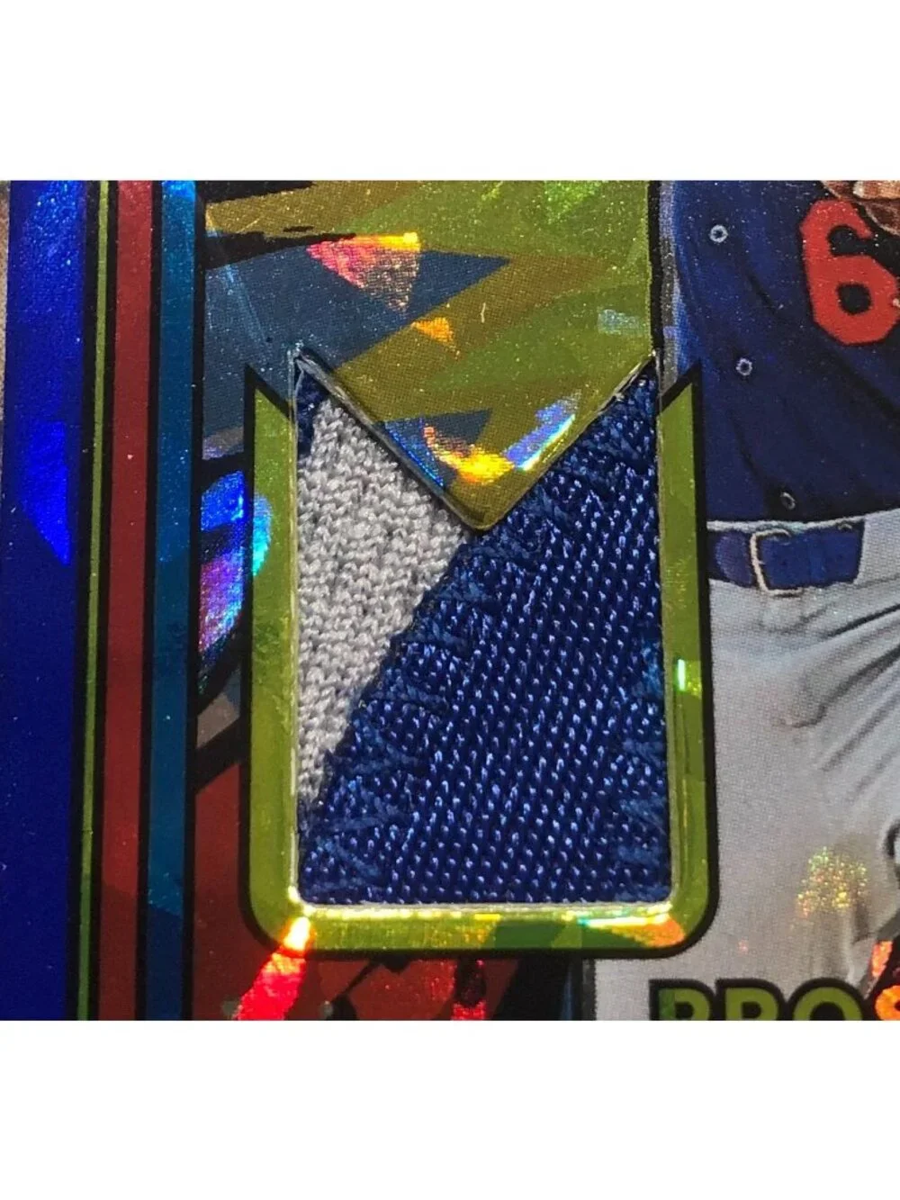 2026 Donruss Jersey Kellon Lindsey Kings Blue Cracked Ice 2-Color PATCH Jersey